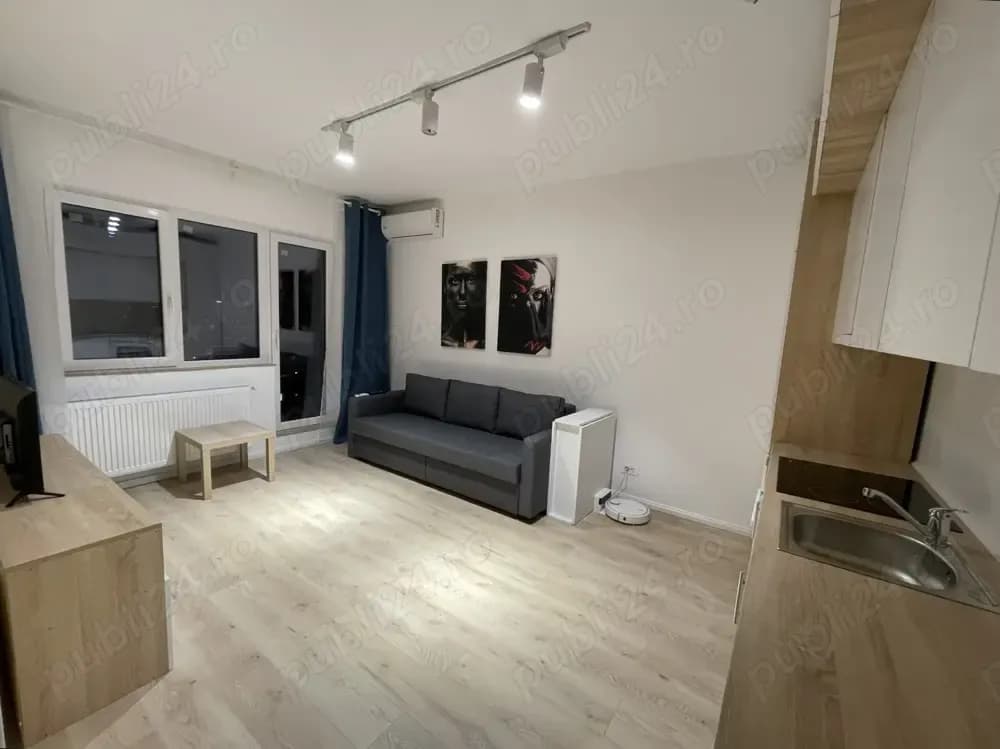 Apartament 2min metrou 2 camere in Regie, Novum Orhideea Grozavesti complet mobilat si utilat modern - imagine 1