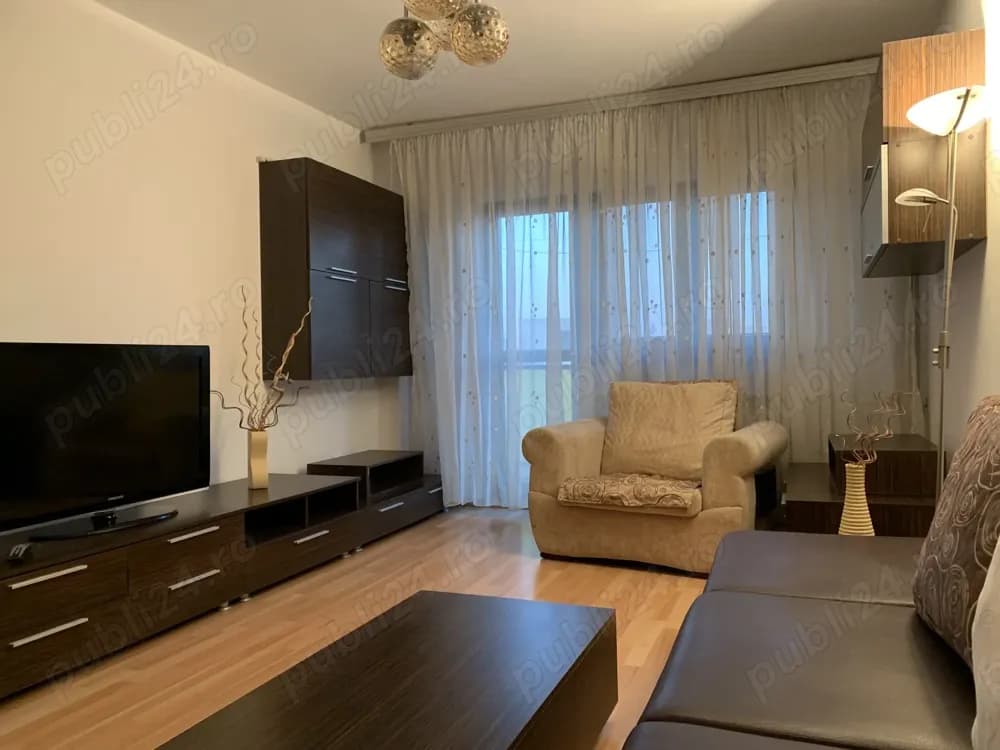 Apartament 3 camere, mobilat utilat complet, 2 băi, etaj 9 10 lângă metrou Gorjului - imagine 1
