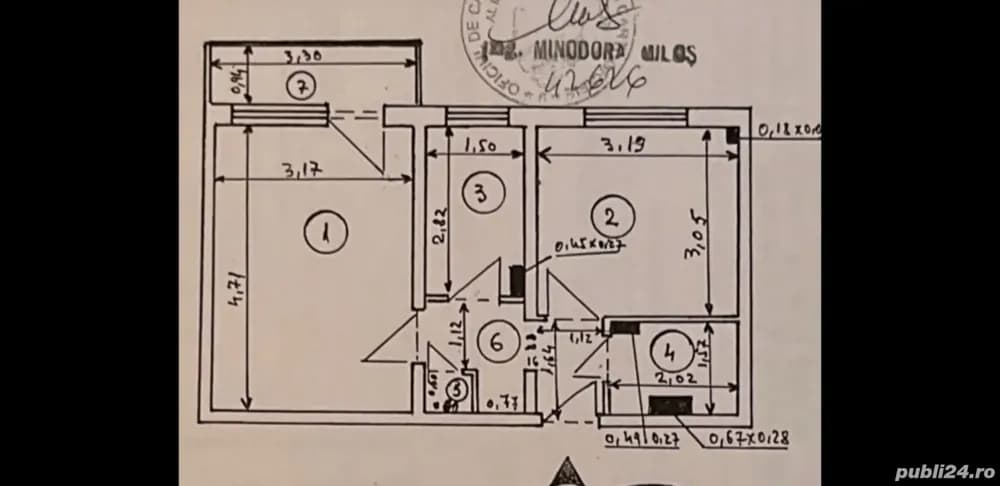 2 camere Cetatuia | Lujerului - imagine 1