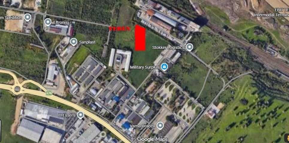 Teren intravilan 5800mp- Zona vama Oradea - Borsului -, pt investitie.