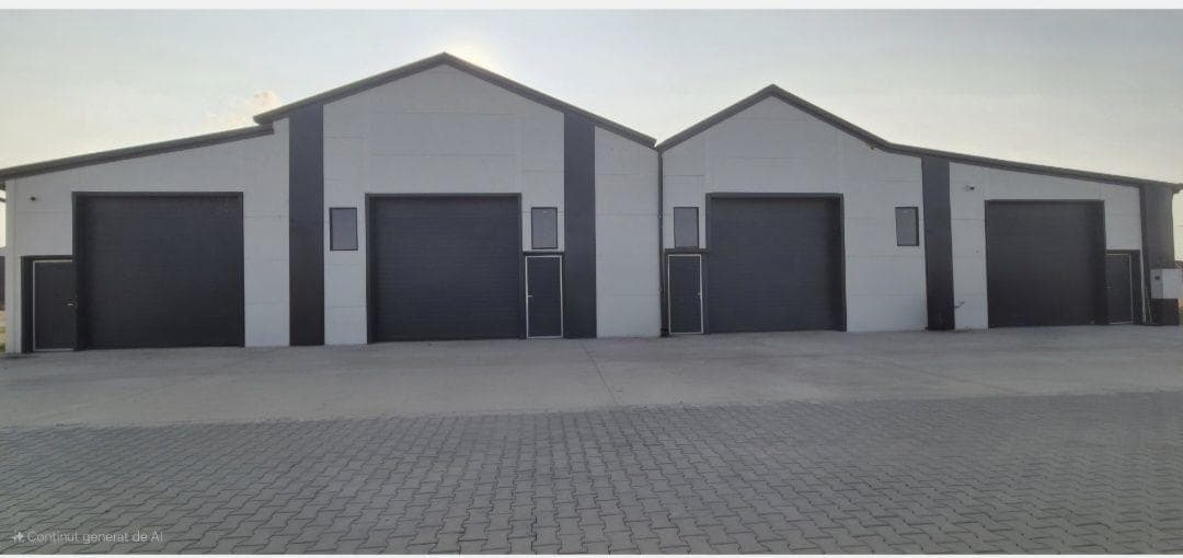 De închiriat hale 210,350,250,500mp cu / fara rafturi oradea aeroport - imagine 1