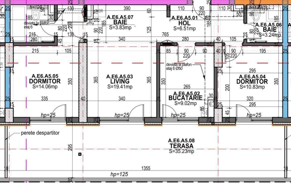 Apartament cu 3 camere si terasa de 35 mp oferit la inchiriat - imagine 1