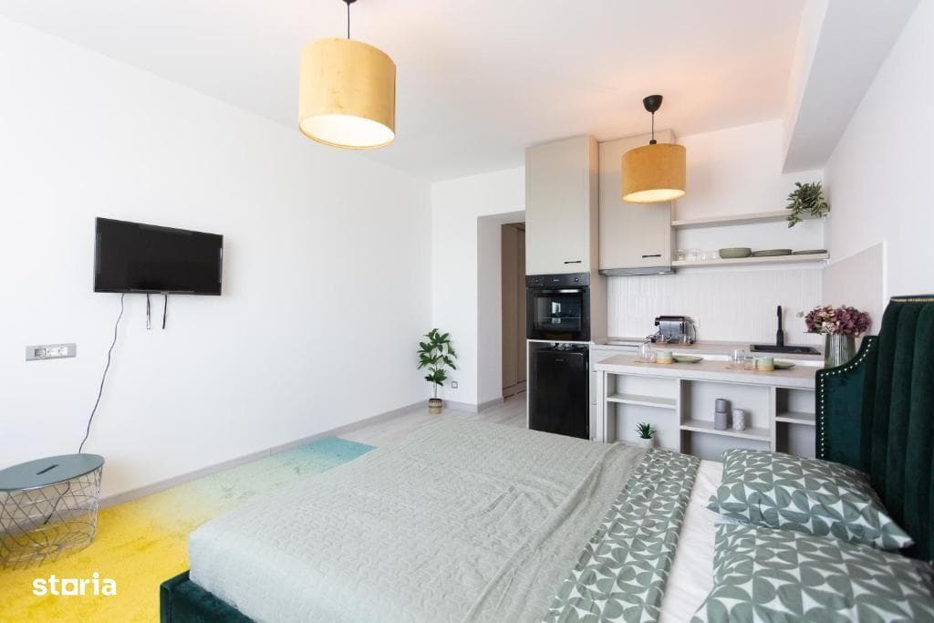 Garsoniera de inchiriat in Rin Grand Residence. TV + Internet inclus - imagine 1