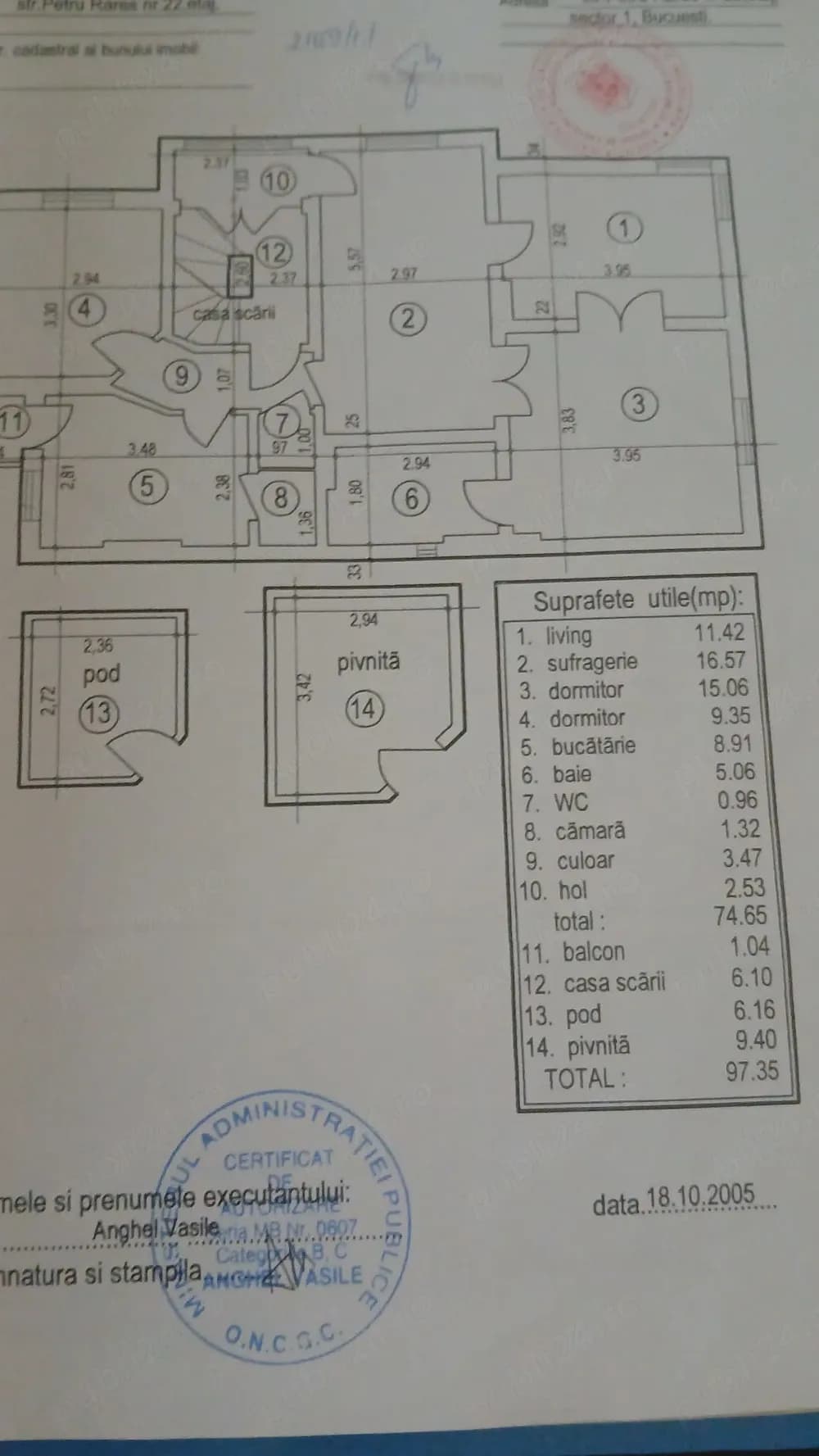 Vila Petru Rareș | Ap. 4 Camere + Pod Mansardabil | Metrou Basarab - imagine 1
