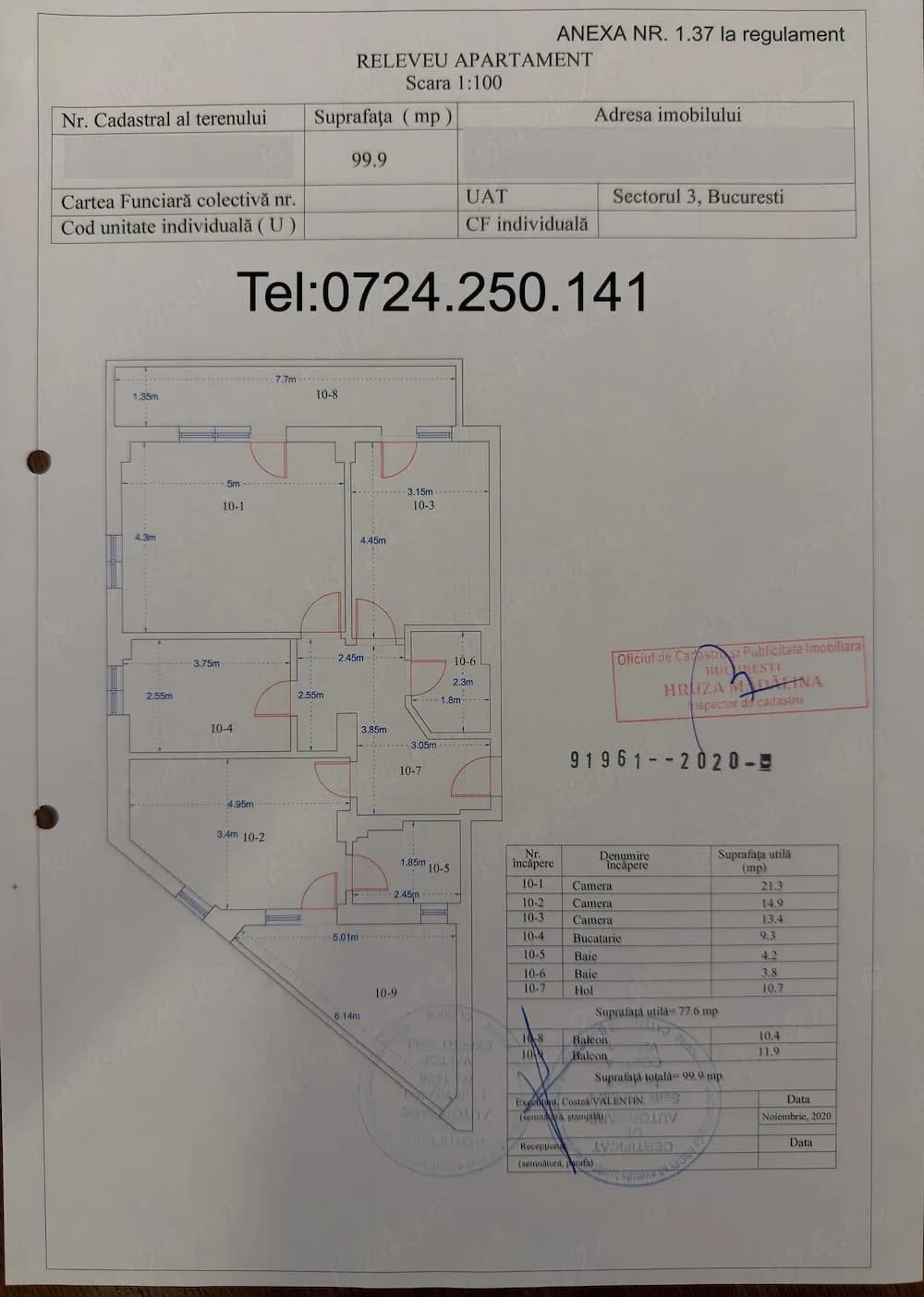 Apartament 3 Cam decomandat | Bloc Boutique | Piața Muncii - Decebal