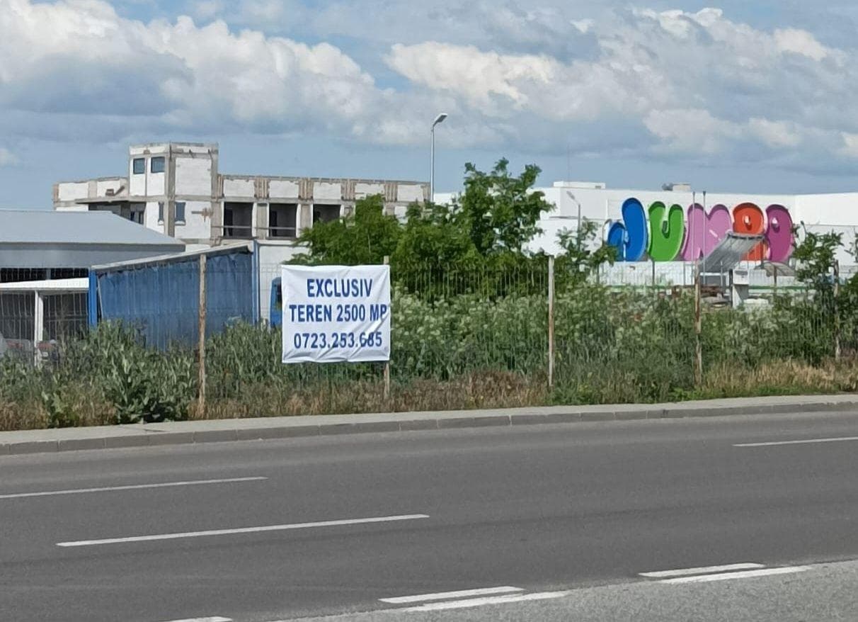 Teren Craiova 2500mp la bulevard
