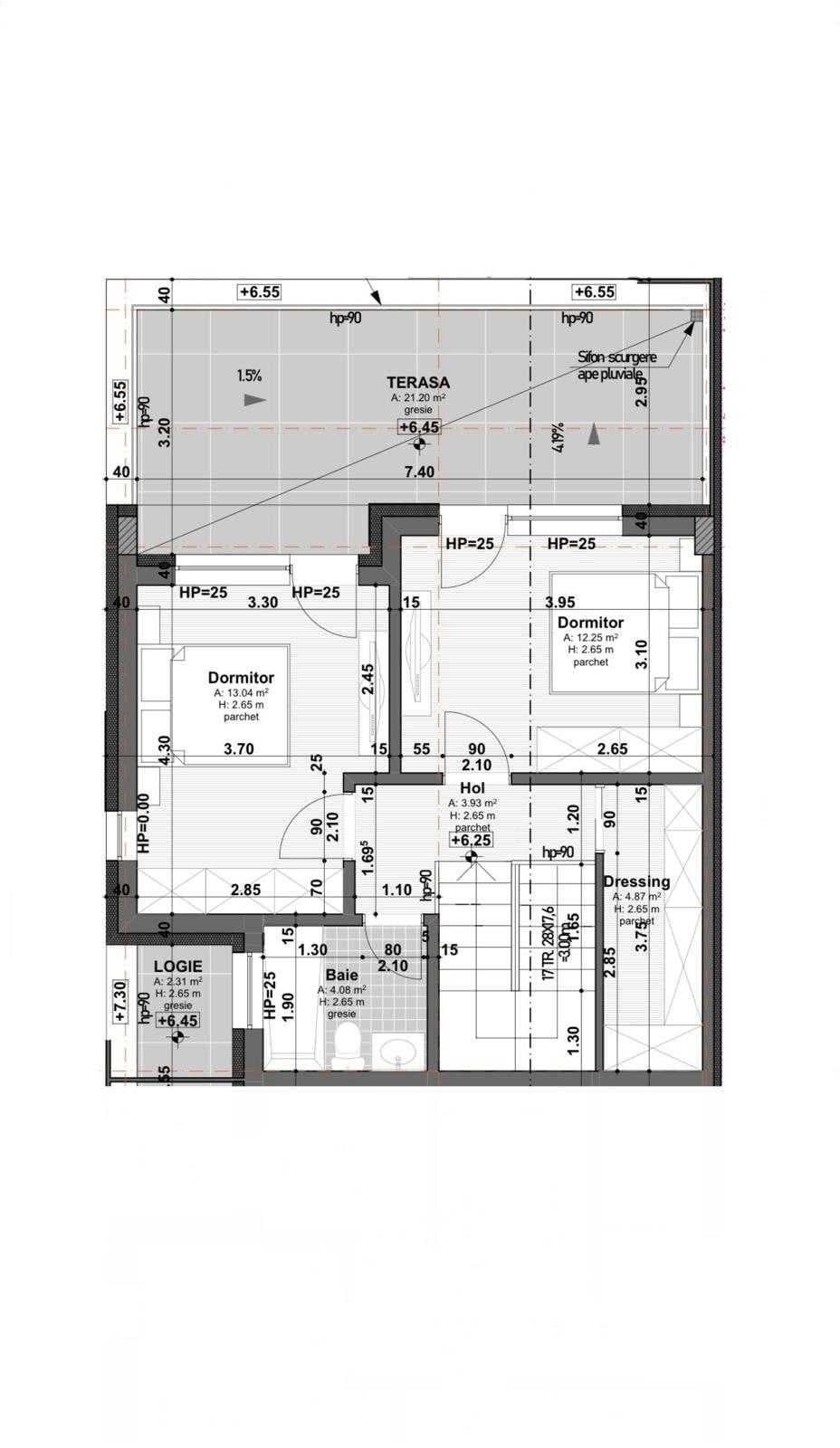 Apartament 4 camere 107 mp bloc tip vila, garaj+boxa, Campului - imagine 4