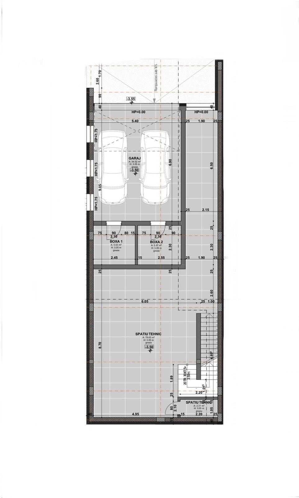 Apartament 4 camere 107 mp bloc tip vila, garaj+boxa, Campului - imagine 5