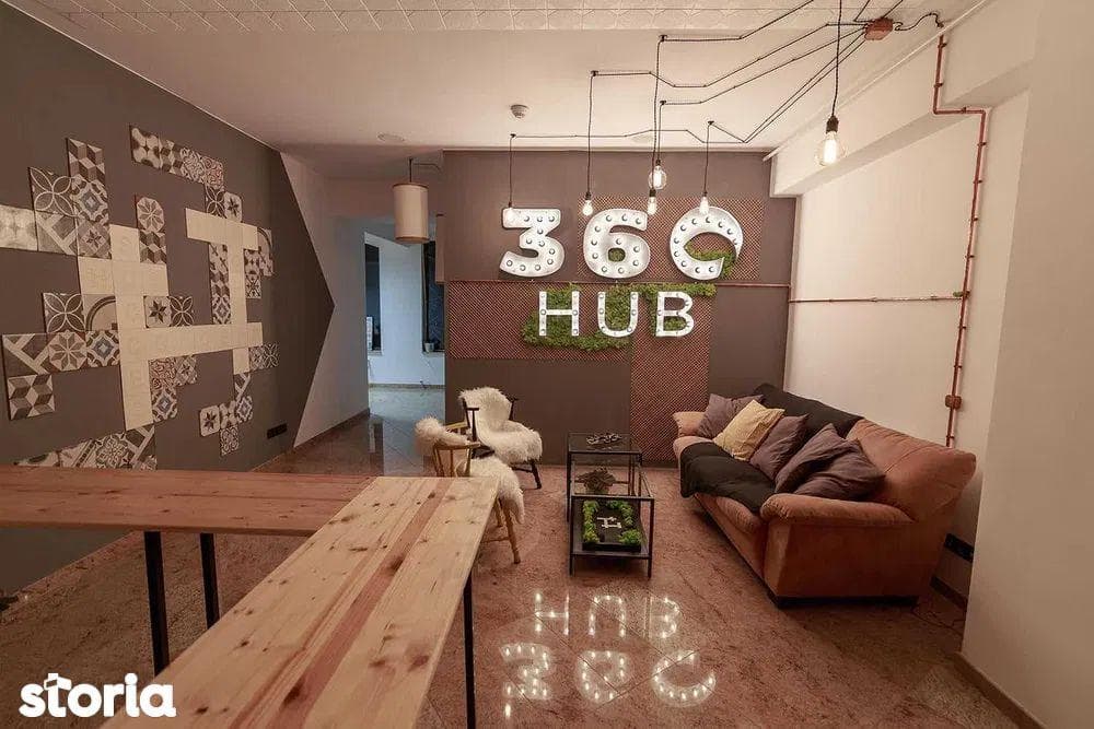Birou de inchiriat - Coworking space 360HUB - 900+TVA - imagine 1