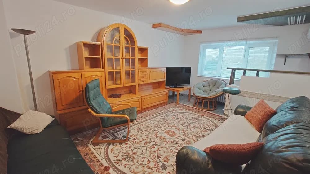 Inchiriez apartament duplex, 4 camere, in Constanta zona Gara, pe termen lung, cu centrala gaz si AC - imagine 1