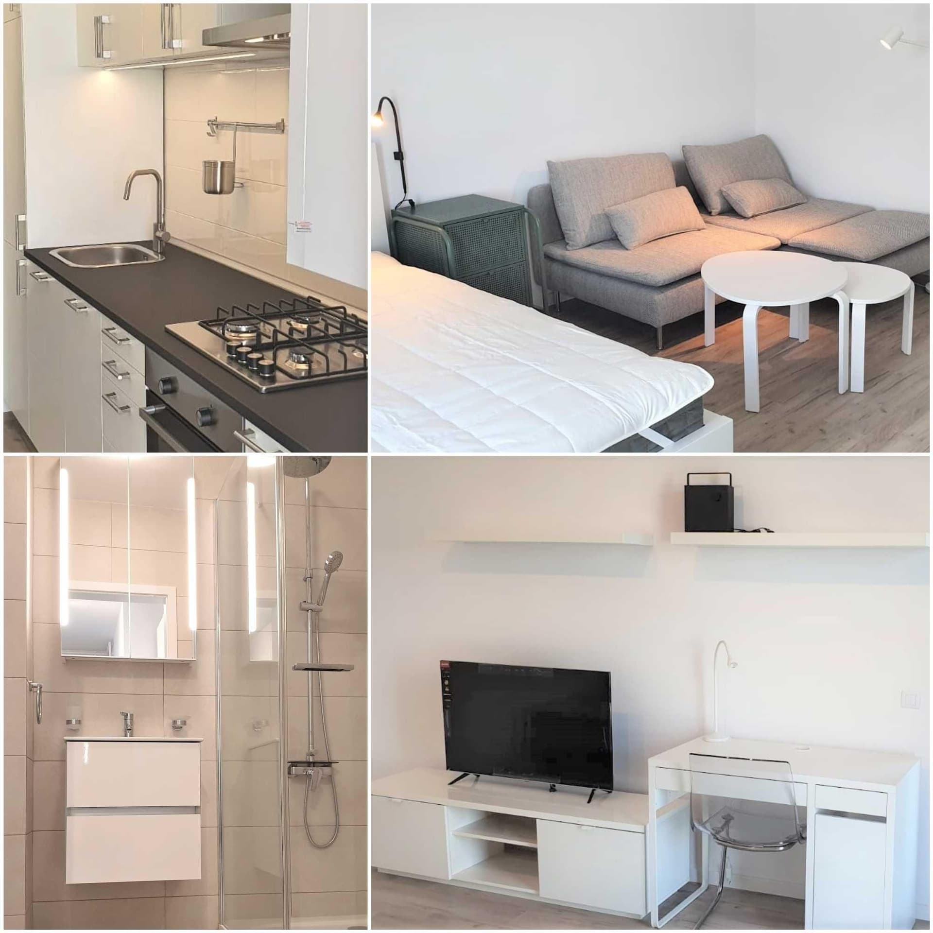 Proprietar inchiriez garsoniera moderna si linistita, vedere parc in Exigent Plaza Faza 2, locatie excelenta langa parc, metrou si mall