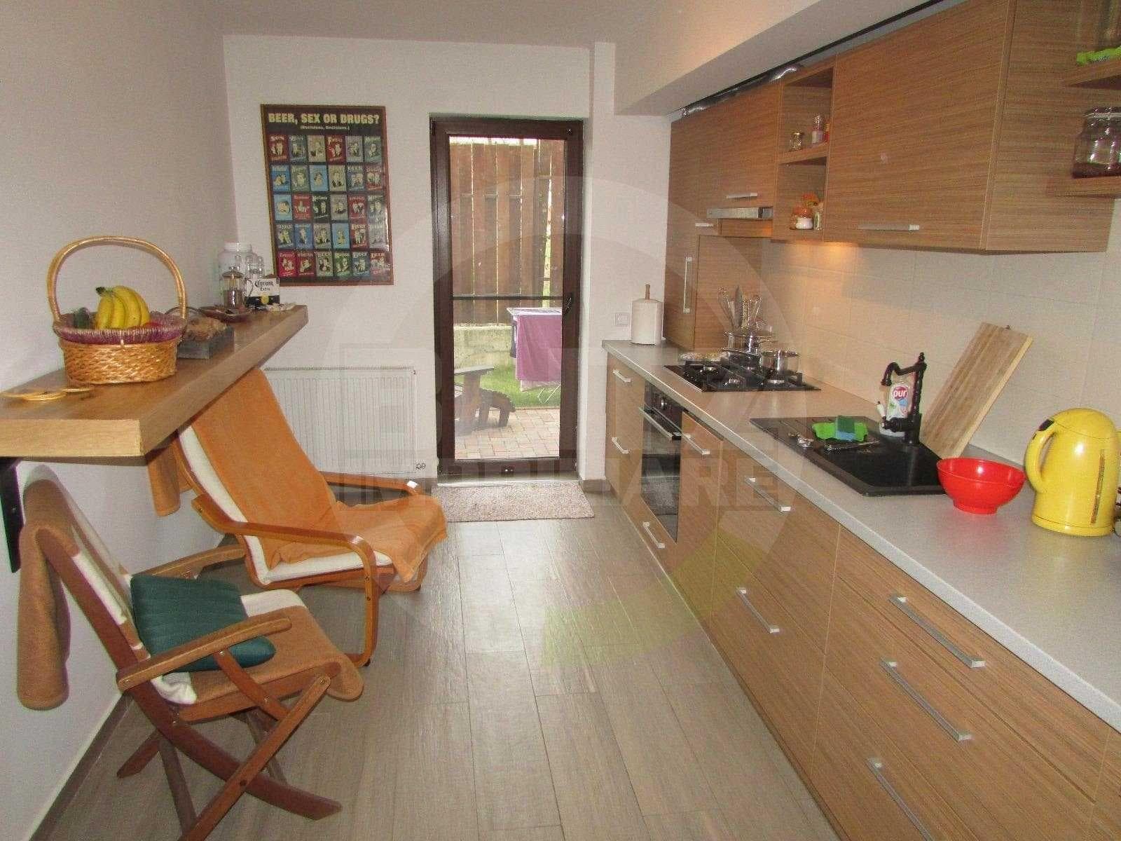 apartament 2 camere complet utilat cu gradina in Zorilor