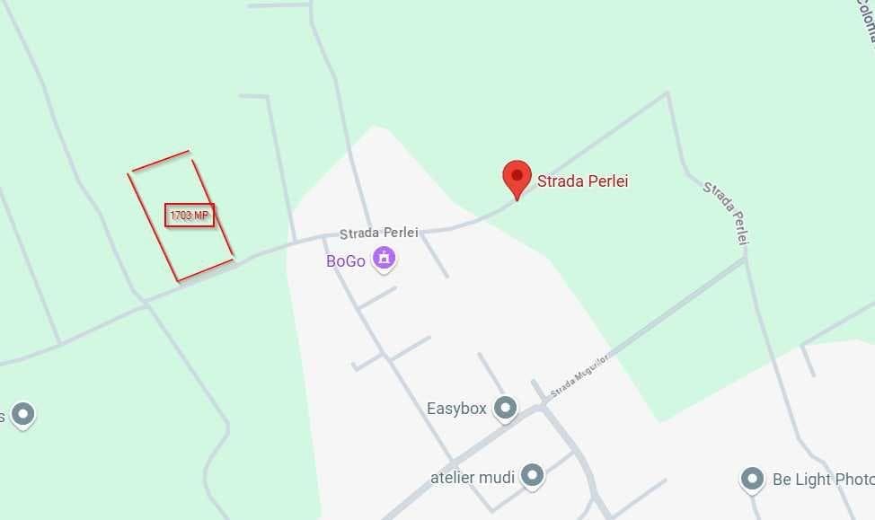 Vand teren 1703mp in Dambul Rotund