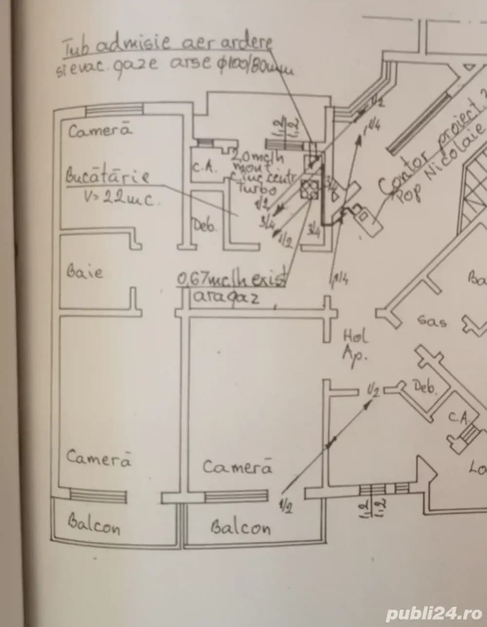 Apartament de vanzare Piata Marasti ,CLUJ NAPOCA - imagine 1