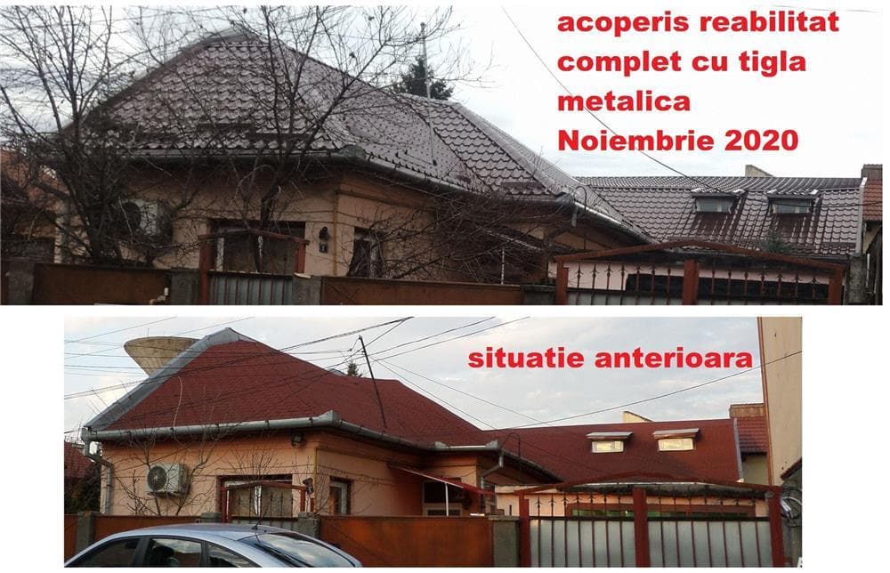 SCHIMB sau VAND  locuinta sediu P+M 300 mp (formata din 3 apartamente), autogara Beta