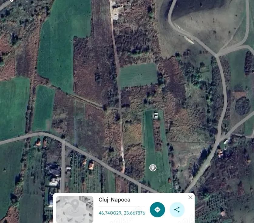 Teren intravilan Borhanci 1200mp