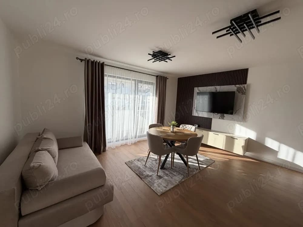 Apartament 3 camere prima inchiriere totul nou incalzire in pardoseala balcon 28 mp parcare inclusa