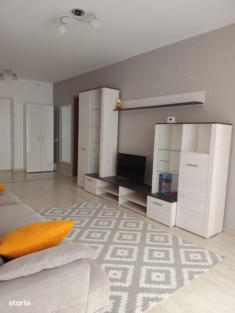 Apartament 2 cam, et 1, an 2018, mobilat/utilat, parcare+boxă–Răcădău