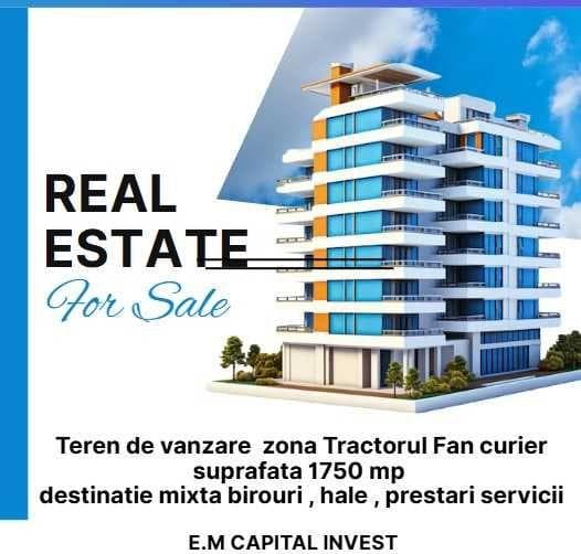 Teren 1750mp zona Tractorul Fan  courier- Bilka - imagine 1