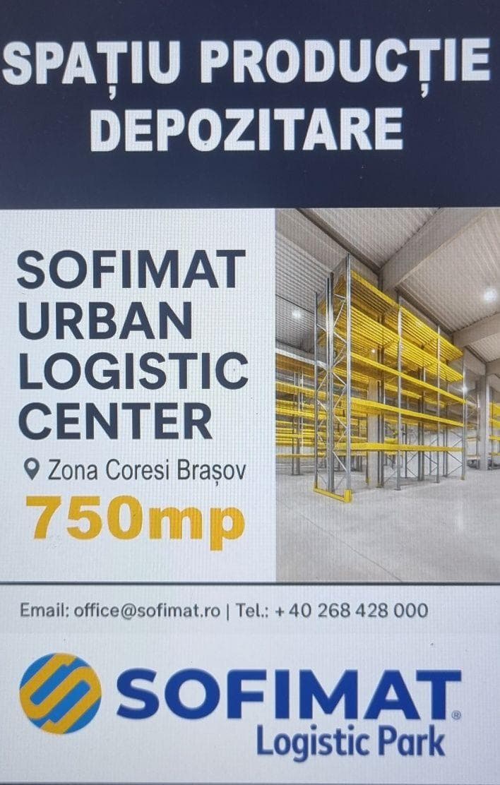 Inchiriez spatiu hala depozit Tractorul Coresi 750 mp - imagine 1