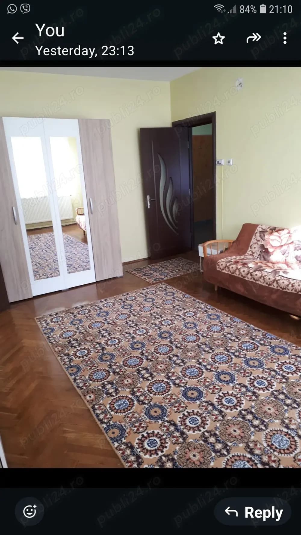Direct proprietar, vand apartament 2 camere ,etaj 2, in Racadau - imagine 1