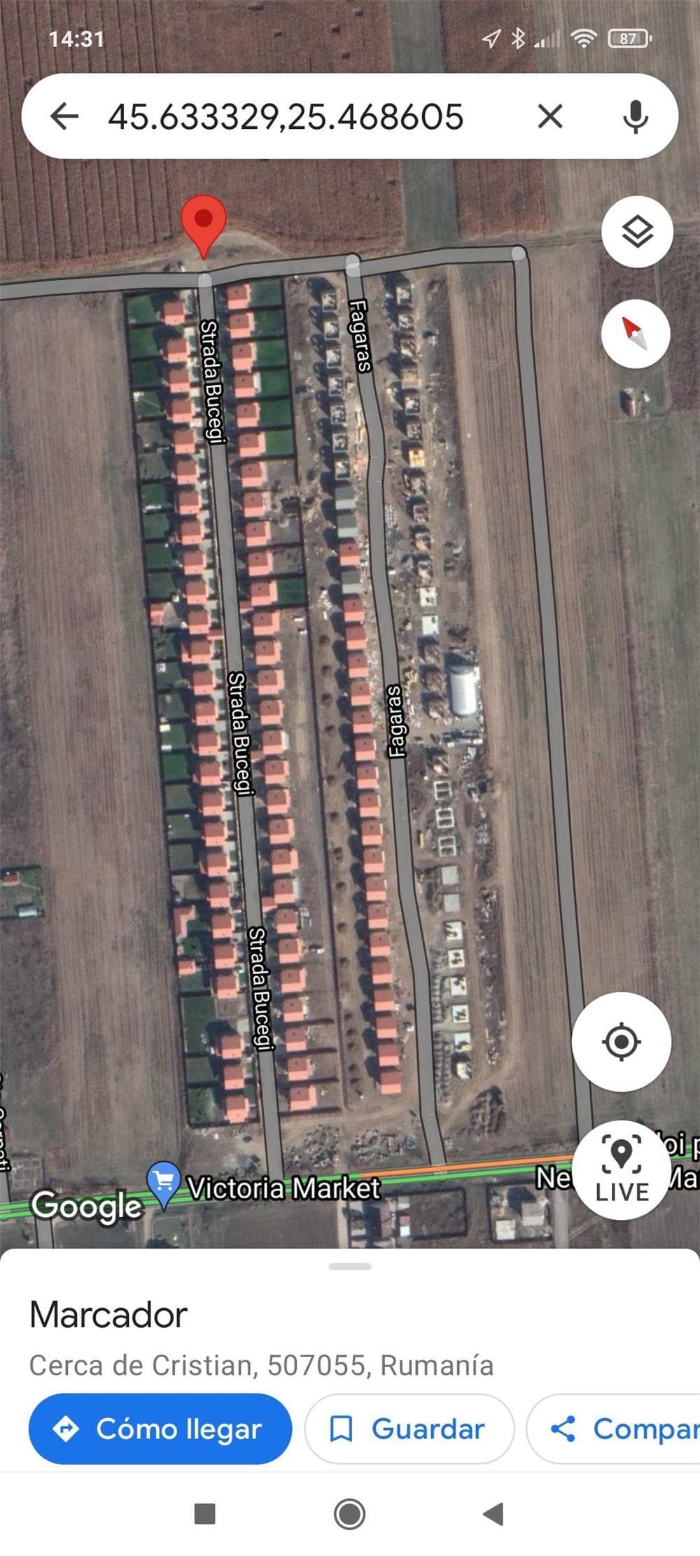 Vand teren în Cristian Brasov