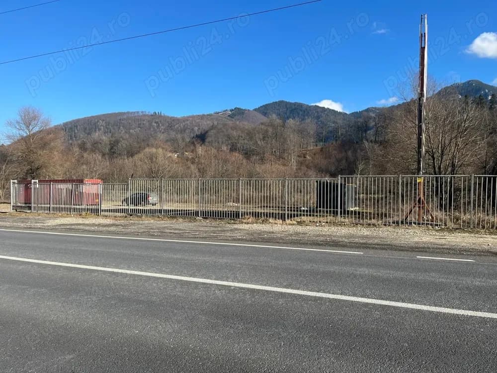 Vând teren intravilan Brașov, front stradal DN1, intrare din DN avizată