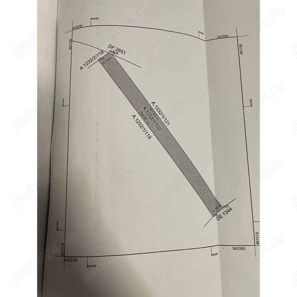 Teren de vânzare zona brintex