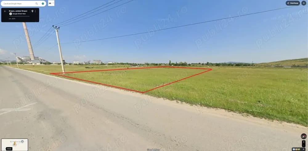 Teren Intravilan Brasov Strada Rampei (Drum Asfaltat)