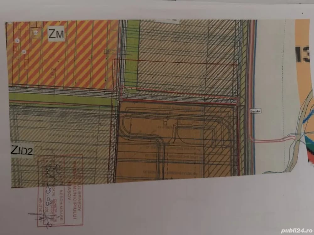 Teren 3.828 mp Intravilan Brașov   Stupini, Destinație Industrial Hale