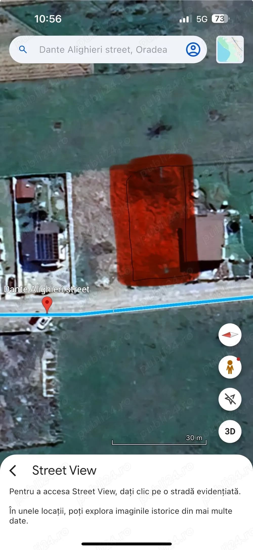 Teren intravilan 657 mp