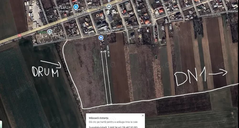 Vand Teren intravilan Cartier Mitica Apostol (Ploiesti Vest) - imagine 1