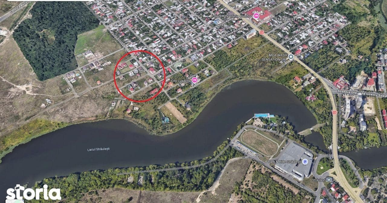 Teren Straulesti Nord, lac, metrou, sector 1 - imagine 1