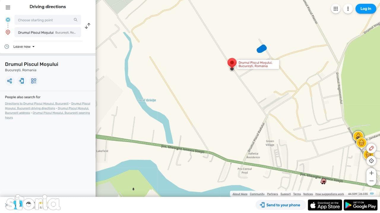 Teren Sectorul 1 Zona Sisesti, Piscul Moșului, Padurea Băneasa