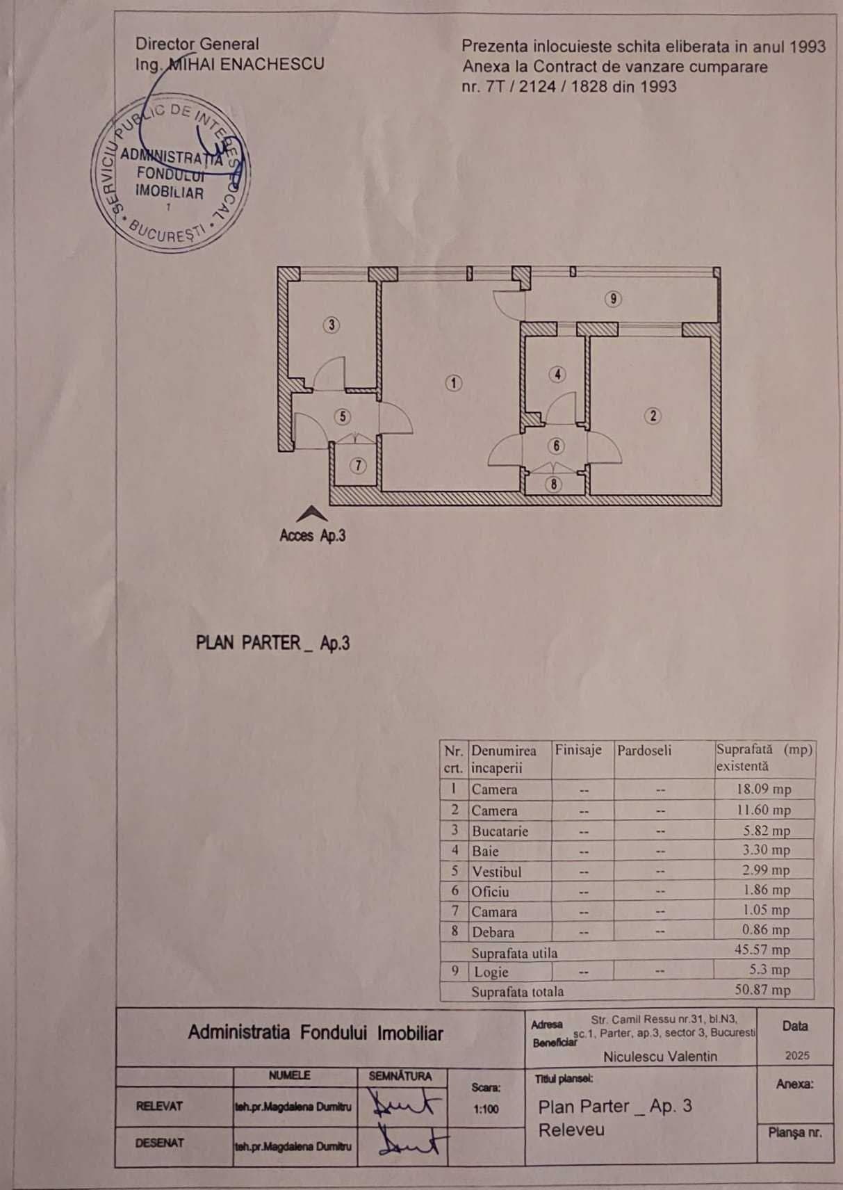 Apartament 2 camere - imagine 1