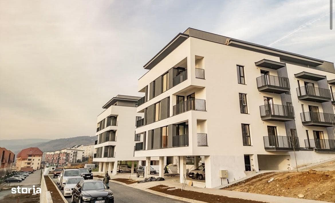 Apartament 77 mp + 50 mp terasa, parcare acoperită și boxă, Baciu Cluj - imagine 1