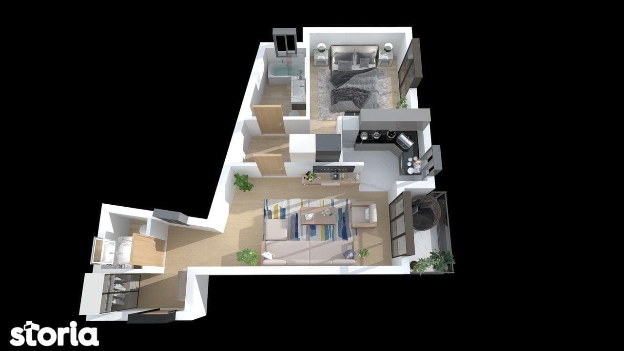 Mosilor bloc nou, 2 camere, 2 bai, cu discount special aplicat!