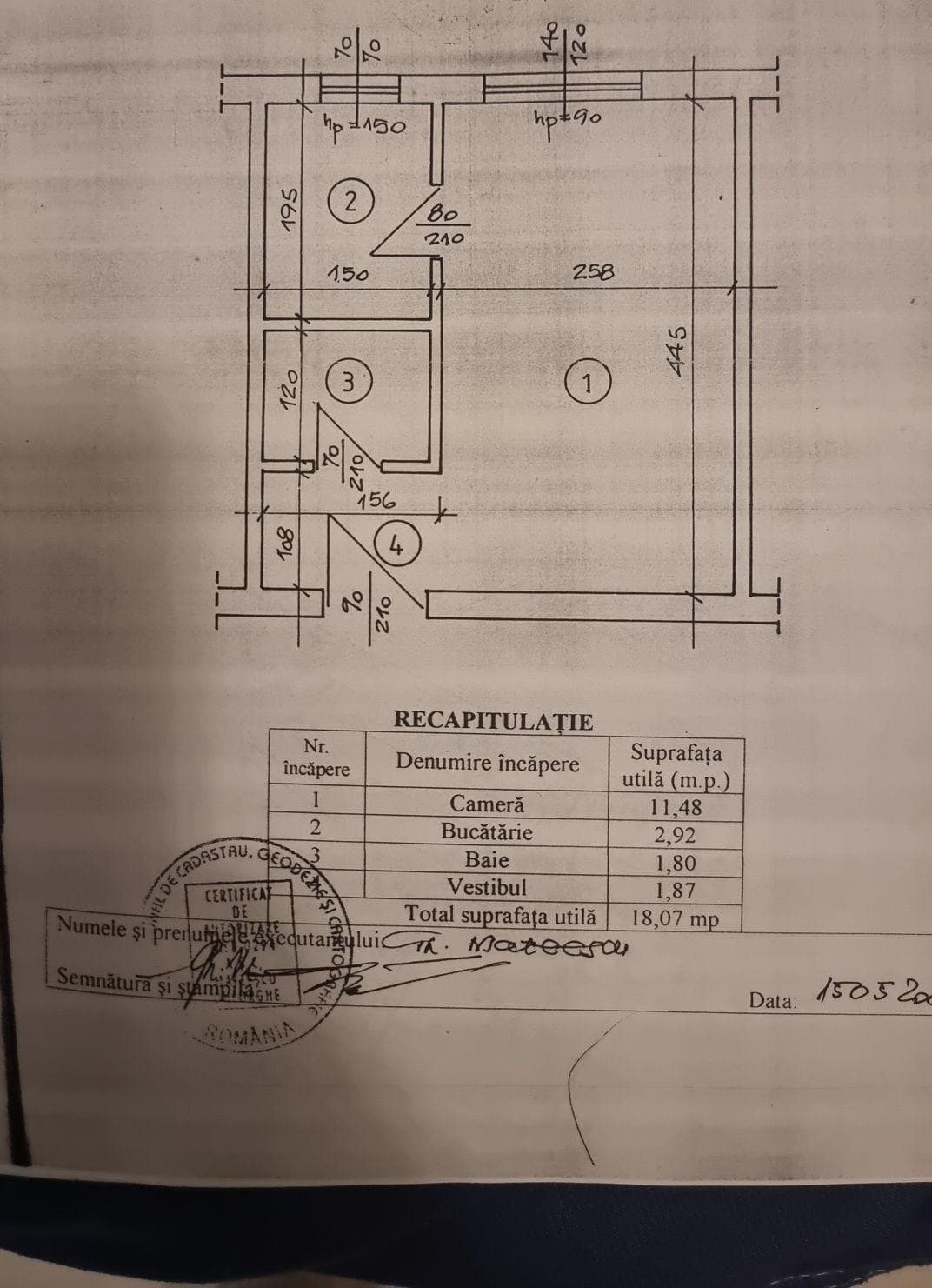 Garsoniera cf 3 , Sun Plazza