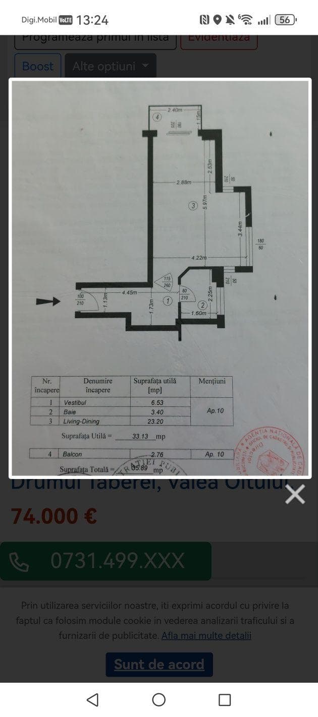 Garsoniera de Vânzare Drumul Taberei - imagine 1