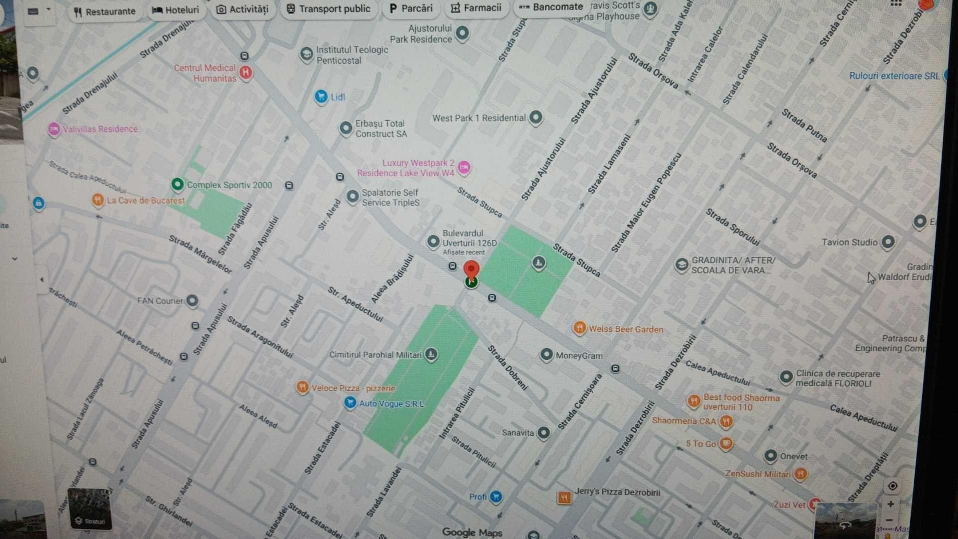 Proprietar inchiriez spatiu comercial B-dul Uverturii