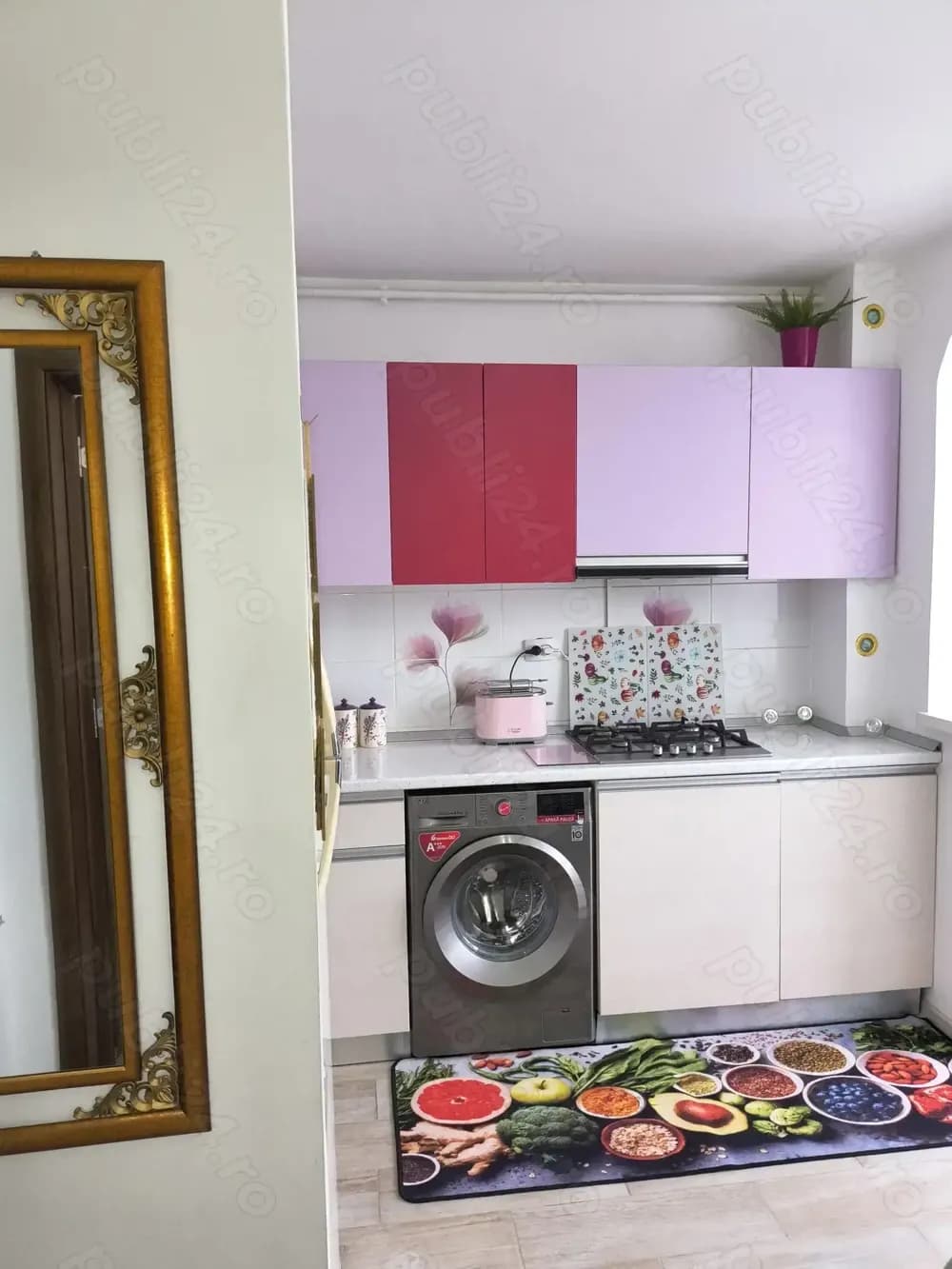 DOMENII-ION MIHALACHE, sector 1,închiriez ap.2 cam.complet mobilat si utilat,centrala proprie de ap.