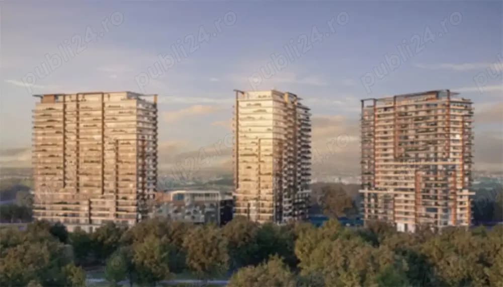Studio modern cu parcare inclusă One High District, București Nord