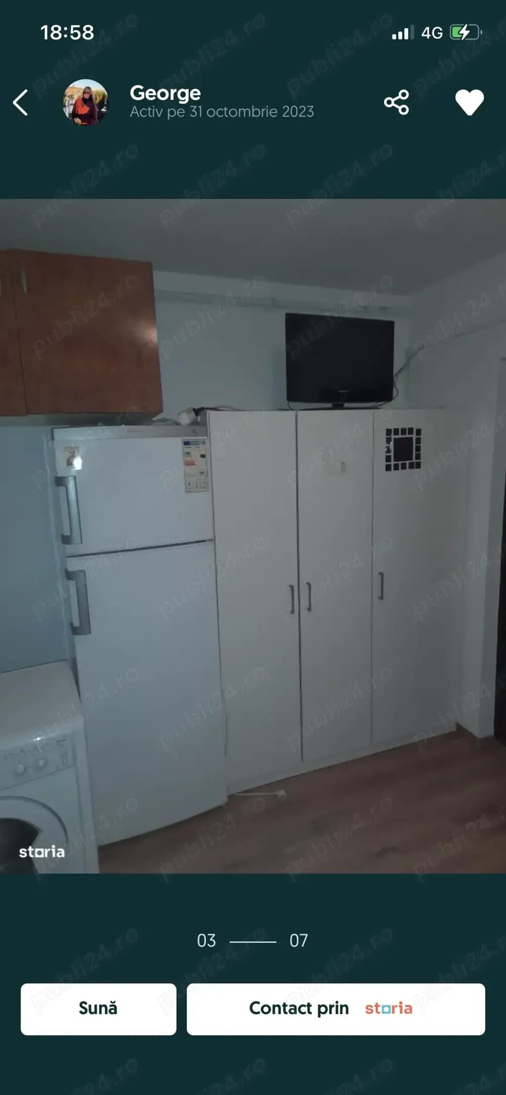 Garsonieră Pipera Proprietar