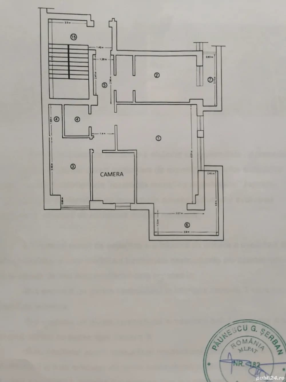 Apartament 4 camere Decomandat Damaroaia - imagine 1