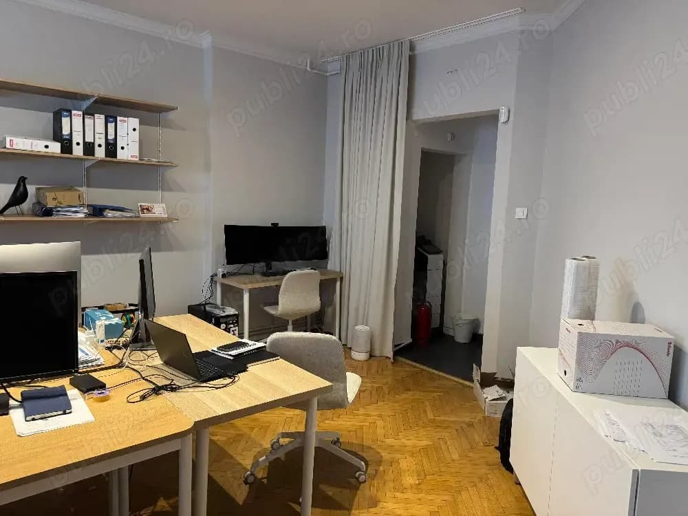 Inchiriez parter vila Floreasca, 2 camere spațioase, 75 mp, ideal birou.