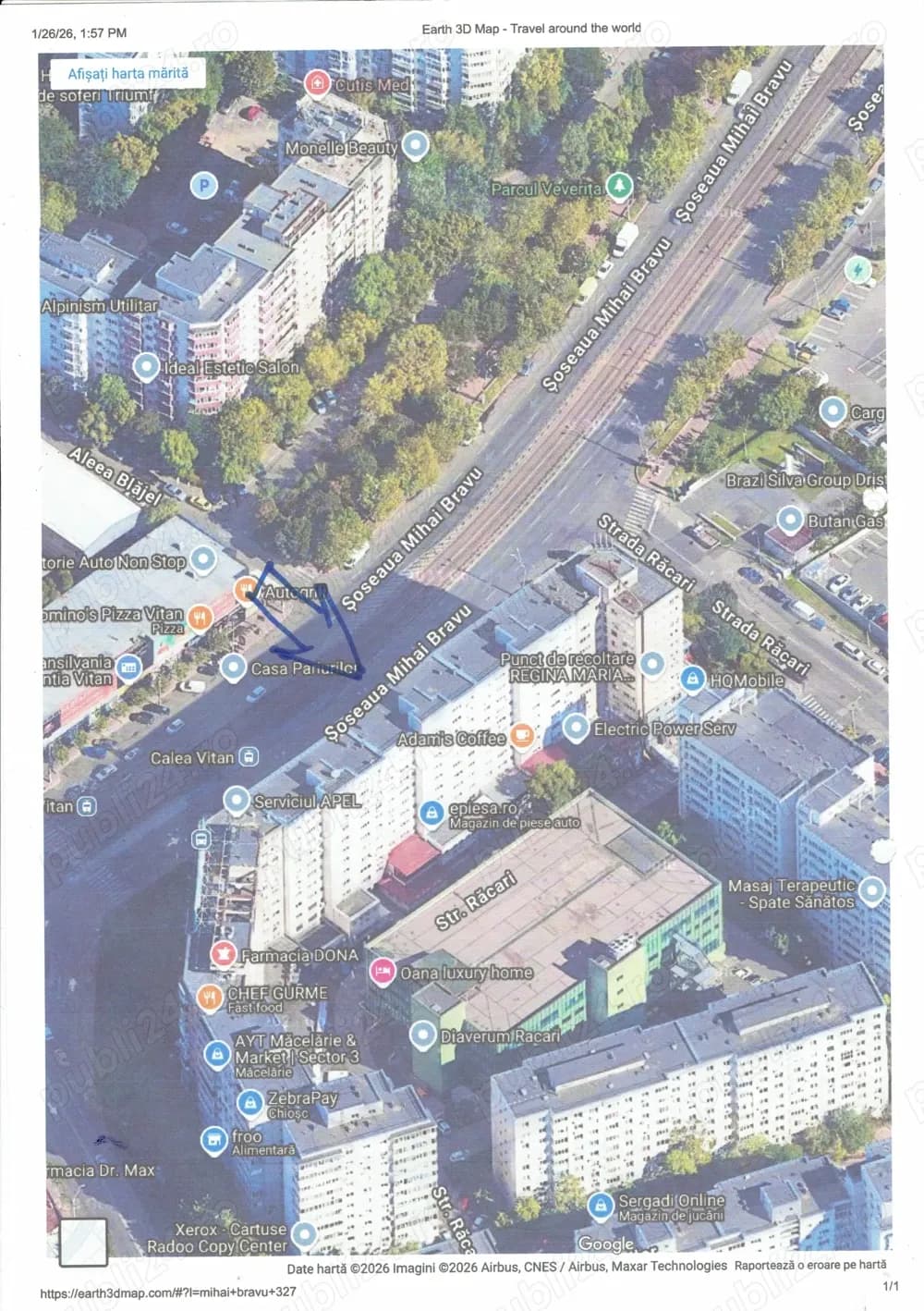 Dristor,Racari, Vitan, Kaufland,Mihai Bravu Sectorul 3, Bucuresti