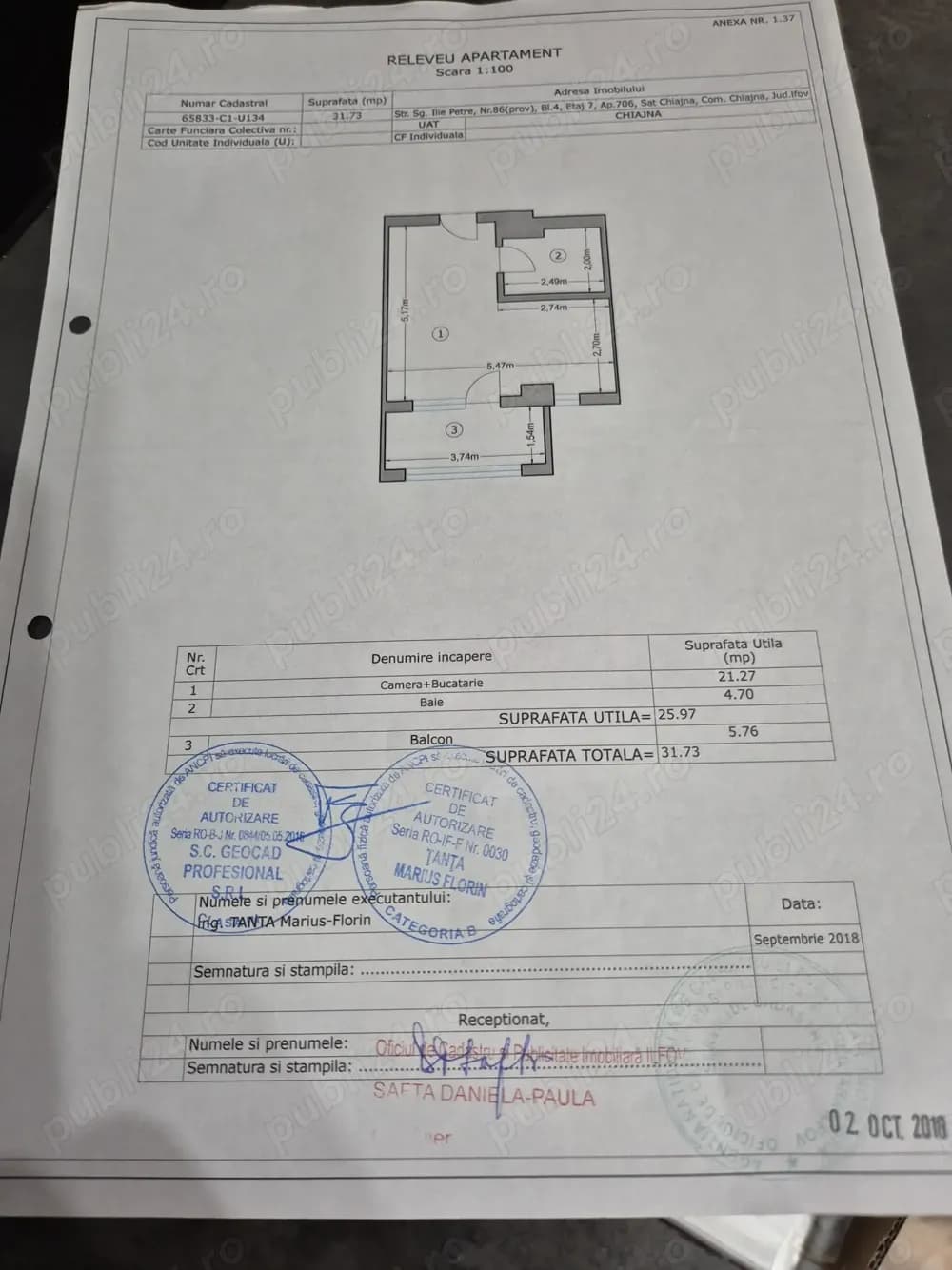 Garsoniera Militari OFERTA - imagine 1