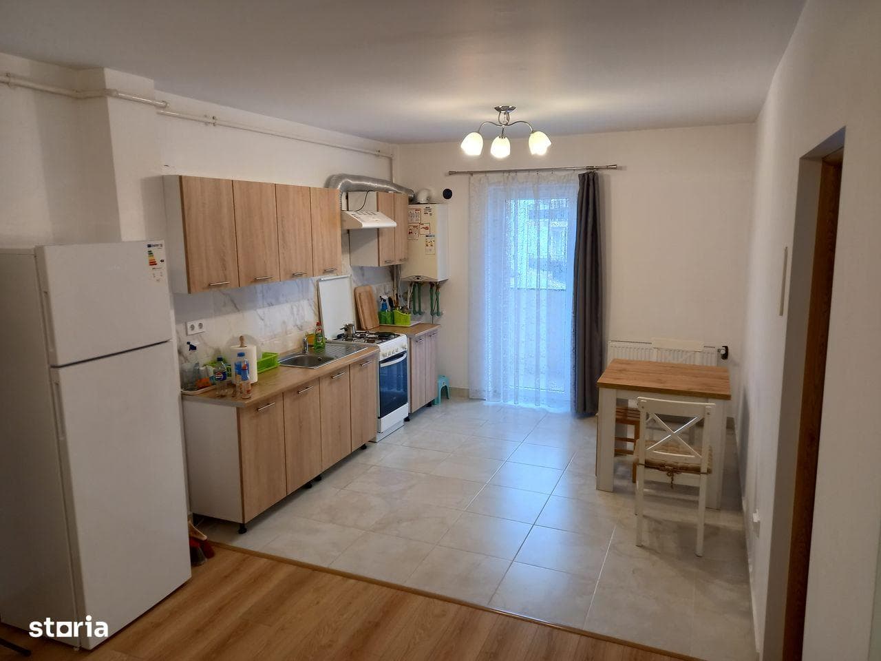 PF vand apartament finisat 2 camere de 44 mp cu parcare in Floresti. - imagine 1