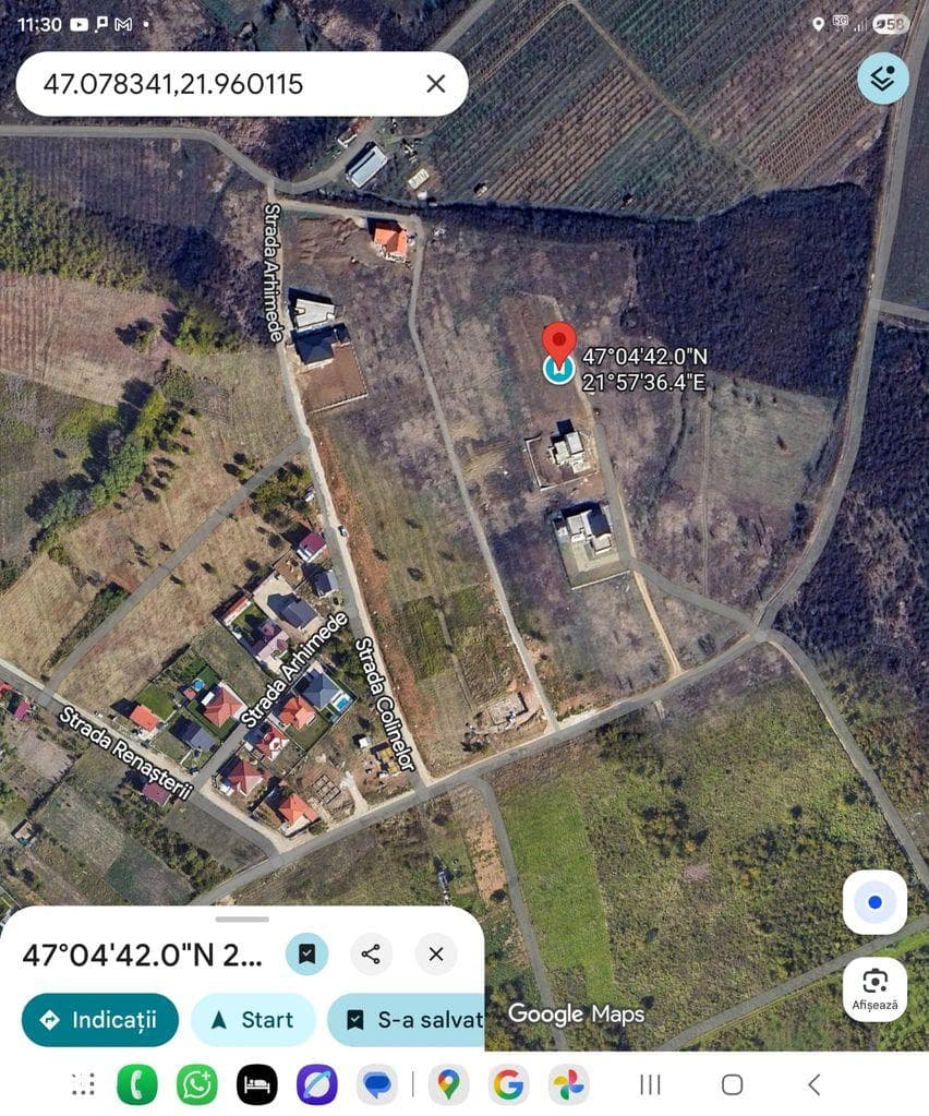 Teren intravilan 710mp, dealurile Oradiei, Colinelor, panorama superba - imagine 1