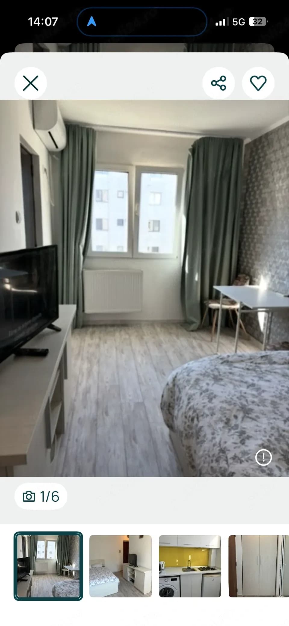 Inchiriez garsoniera la Rond Alba Iulia - imagine 1